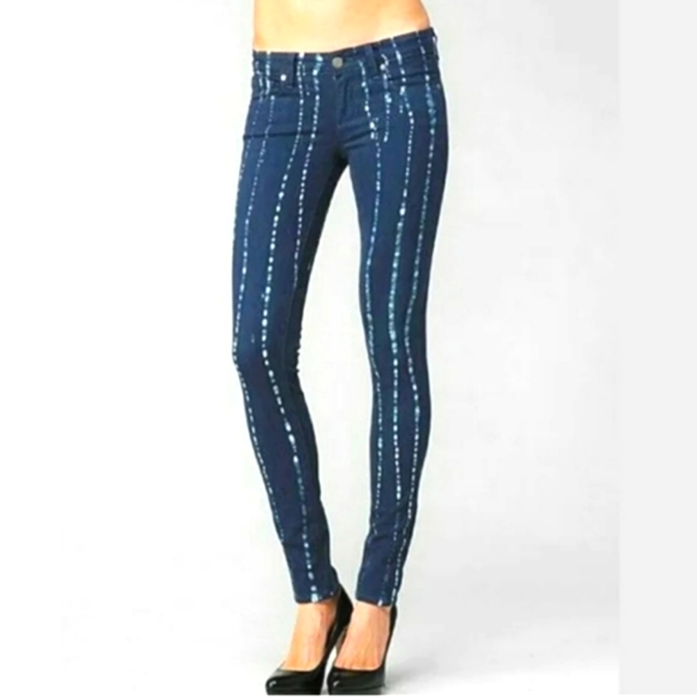 Paige Verdugo Tie-dyed Skinny Jeans, Size 26